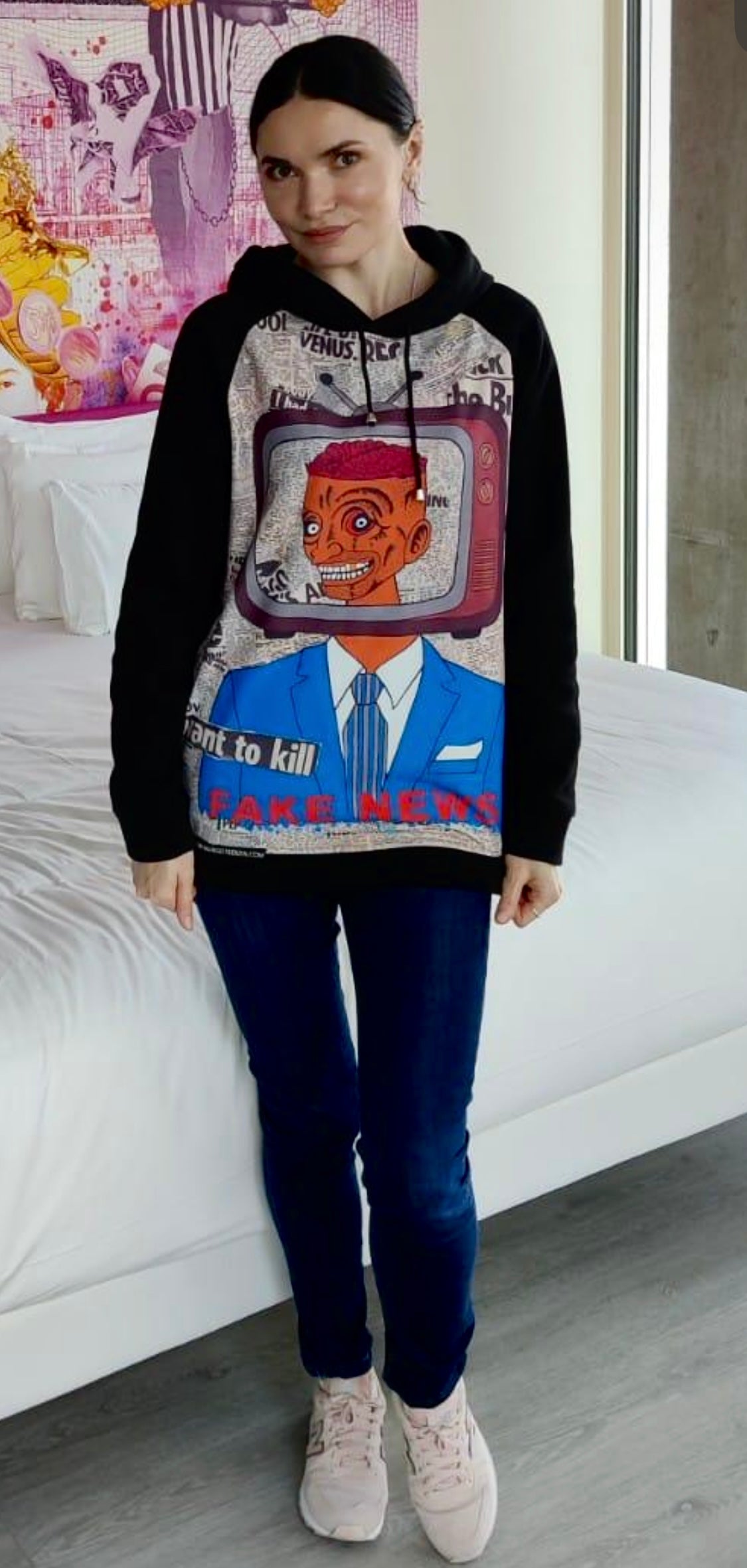 „Fake News“ Sweatshirt